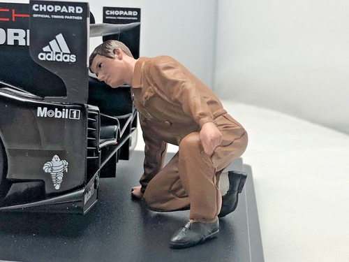 Race day mechanic man model - day,