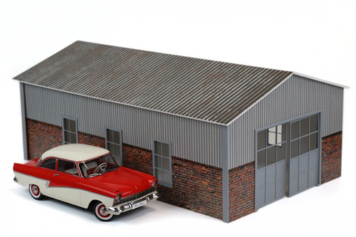 Hangar barn garage scale - garage,