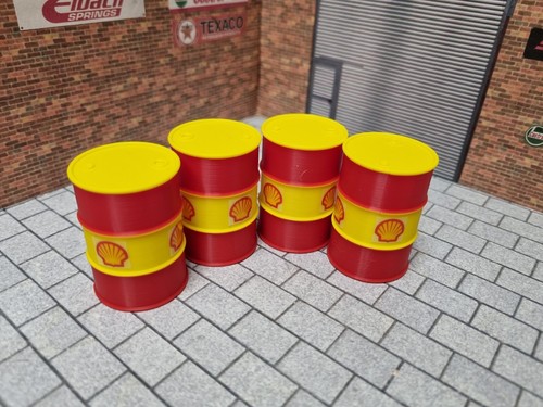Oil drum barrel shell - oil,