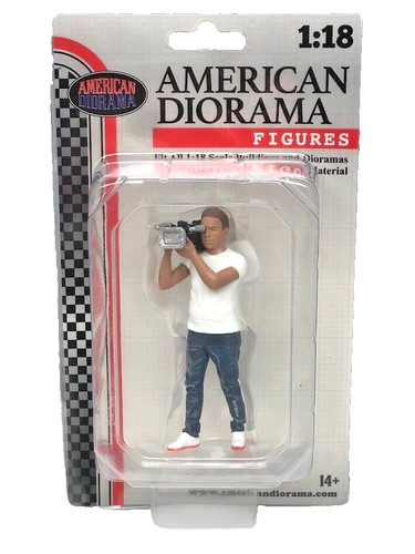 Camera man air figure - man, tv