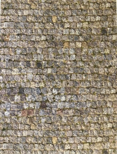 Diorama grassy cobble - 1/18,