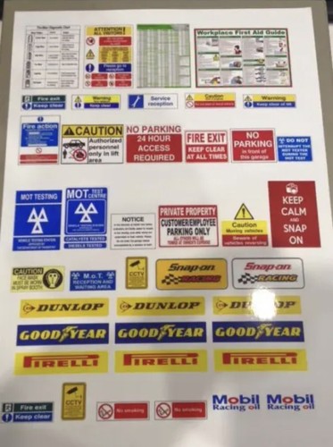 Diorama garage safety - garage,