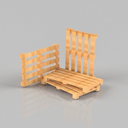 Printed scale pallets - 3d,