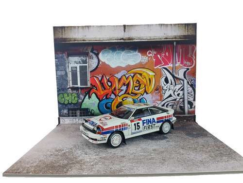 Graffiti background diorama - background,