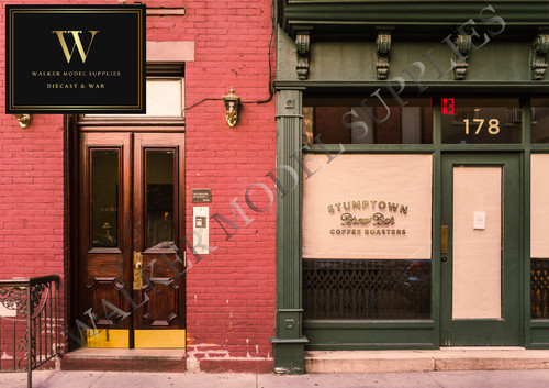 Scale shop front - 1:18,