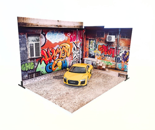 Graffiti street model car - graffiti,