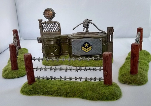 Scale military diorama - 1/18,