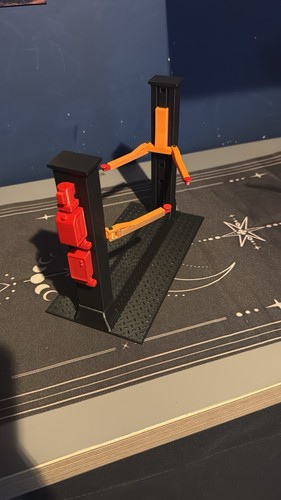 Diorama garage ramp - garage,