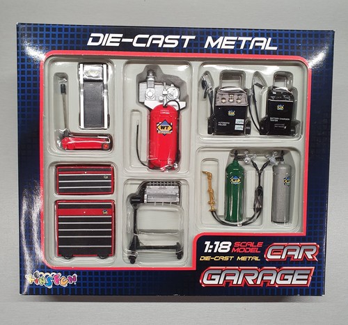 Die cast car garage - die-cast:,