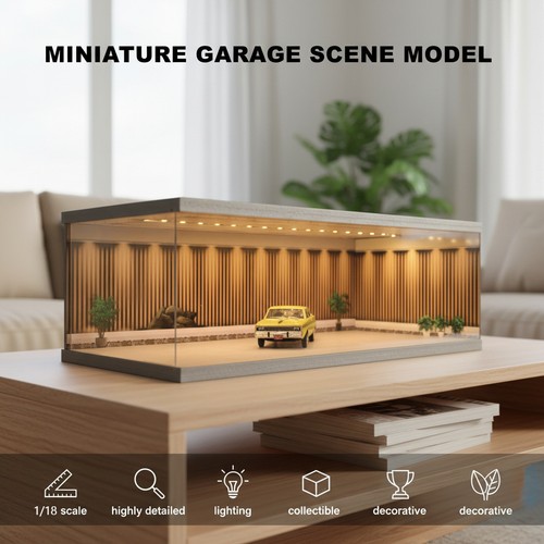 Diorama diecast garage 5 - garage,